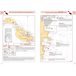 Tirreno meridionale, Sicilia, Canale di Sicilia, Malta, portolano cartografico