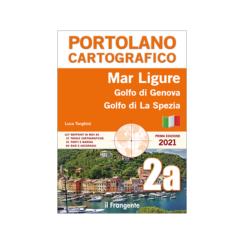 PORTOLANO CARTOGRAFICO 2a  MAR LIGURE Golfo di Genova Golfo di La spezia