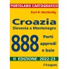 PORTOLANO 888 Croazia Slovenia e Montenegro
